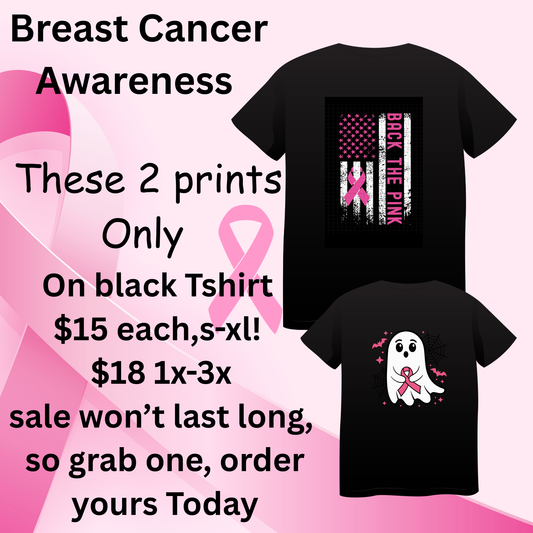 Special Sale or Breast Cancer Awareness Month!